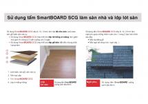 SCG dùng làm sàn
