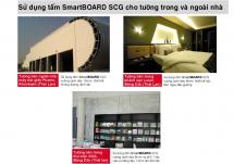 SCG dùng làm tường